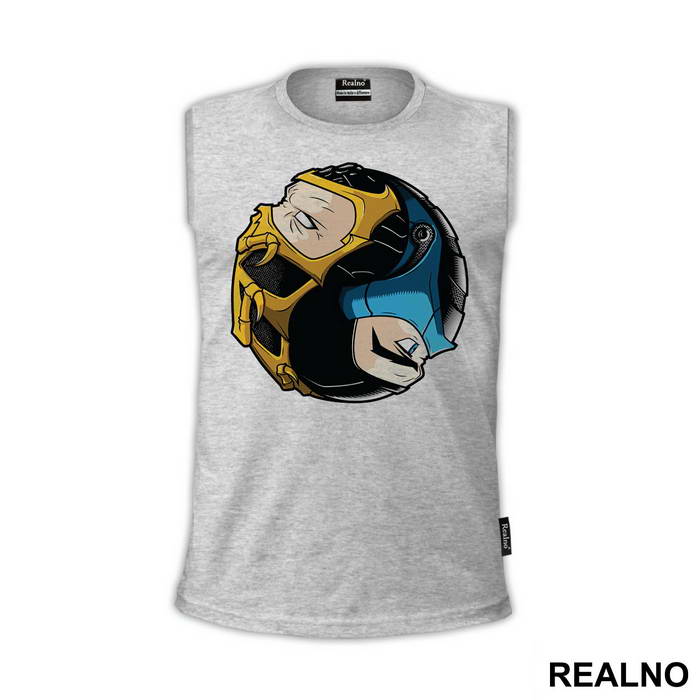 Scorpion And Sub Zero Yin Yang - Mortal Kombat