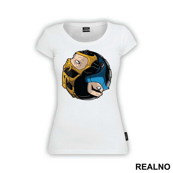 Scorpion And Sub Zero Yin Yang - Mortal Kombat