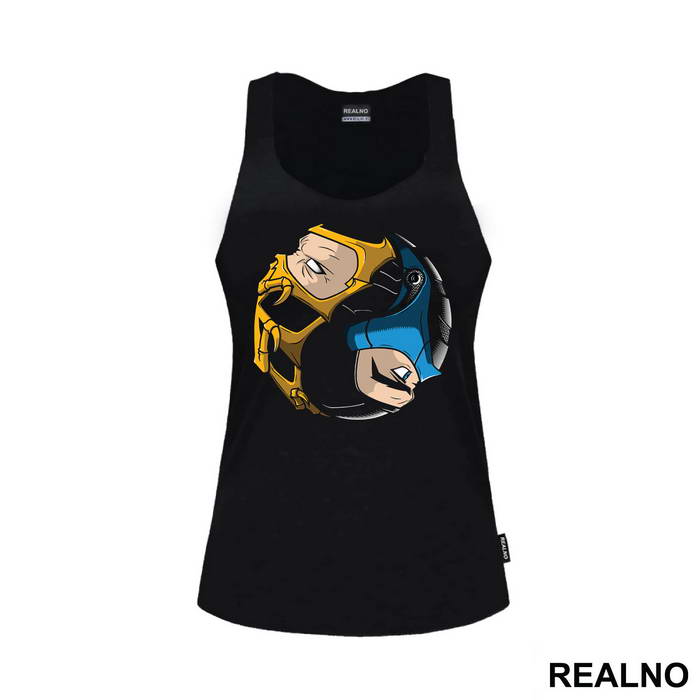 Scorpion And Sub Zero Yin Yang - Mortal Kombat