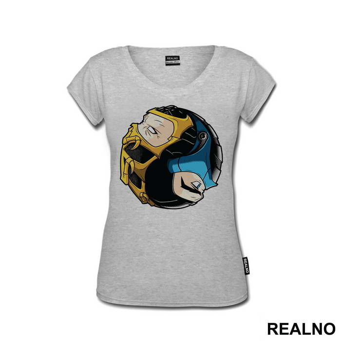 Scorpion And Sub Zero Yin Yang - Mortal Kombat