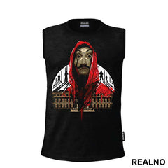Dali Mask And Silhouettes - La Casa de Papel - Money Heist - Majica
