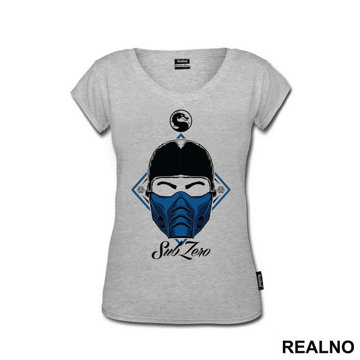 Sub Zero Head Illustration - Mortal Kombat