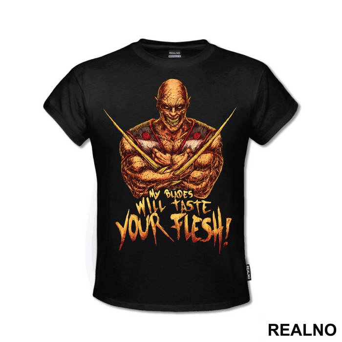 My Blades Will Taste Your Flesh - Mortal Kombat