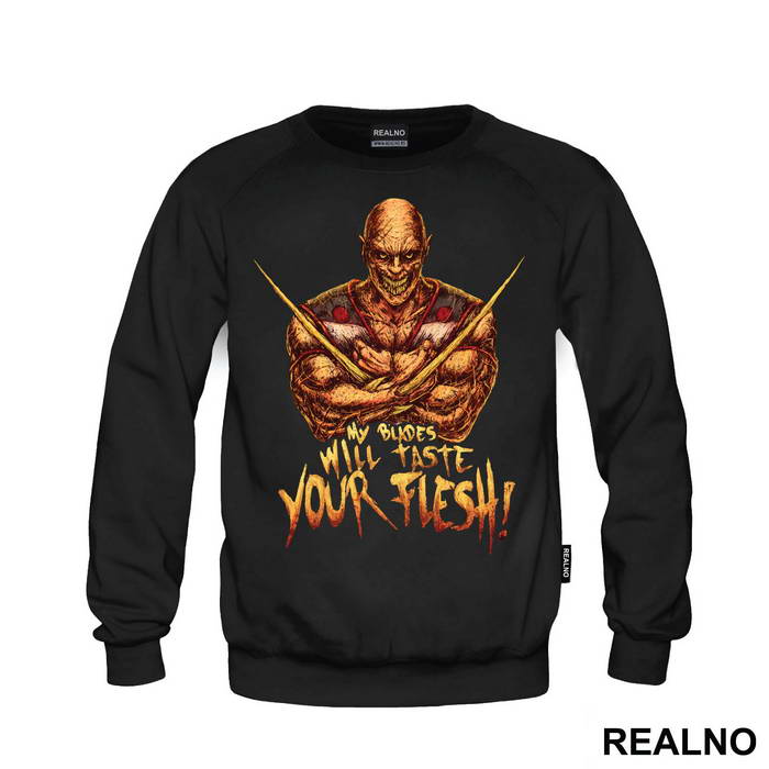 My Blades Will Taste Your Flesh - Mortal Kombat