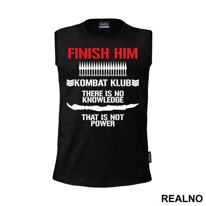Finish Him Kombat Klub - Mortal Kombat