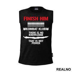 Finish Him Kombat Klub - Mortal Kombat