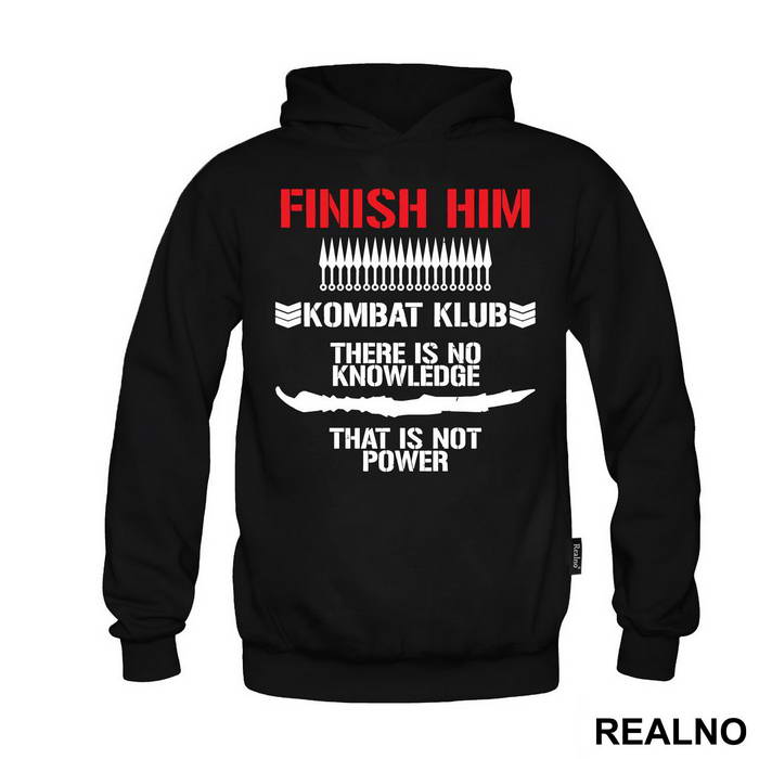 Finish Him Kombat Klub - Mortal Kombat