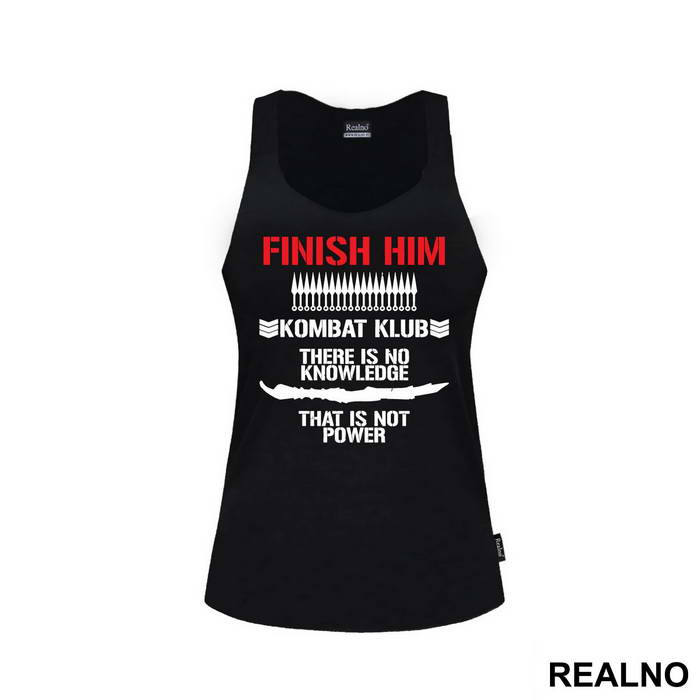 Finish Him Kombat Klub - Mortal Kombat
