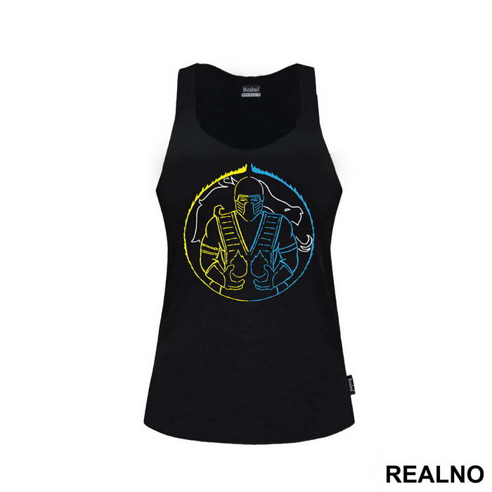 Half Scorpion Half Sub Zero Circle - Mortal Kombat