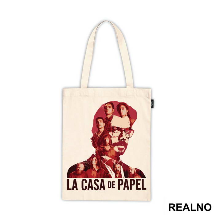 The Professor - El Profesor Double Exposure - La Casa de Papel - Money Heist - Majica