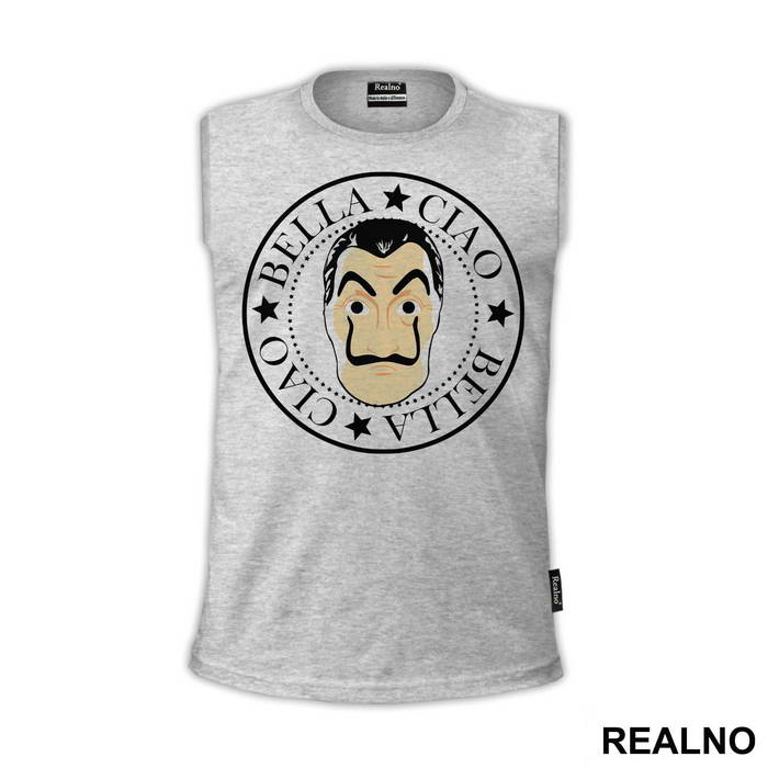 Dali Mask Bella Ciao - La Casa de Papel - Money Heist - Majica