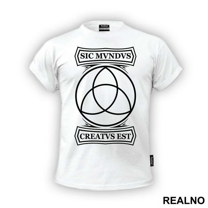 Sic Mvndvs Creatvs Est Logo - Dark
