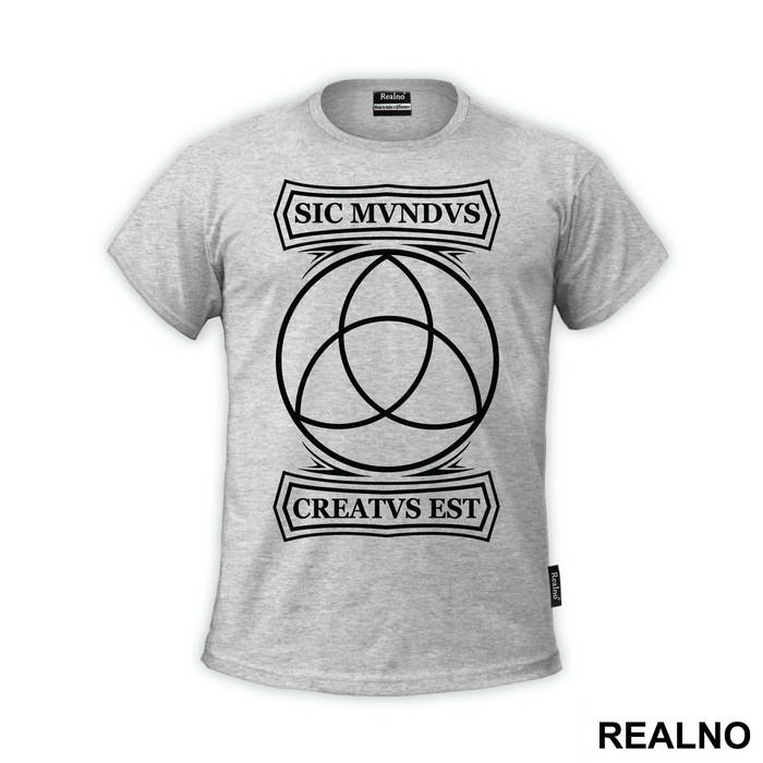 Sic Mvndvs Creatvs Est Logo - Dark