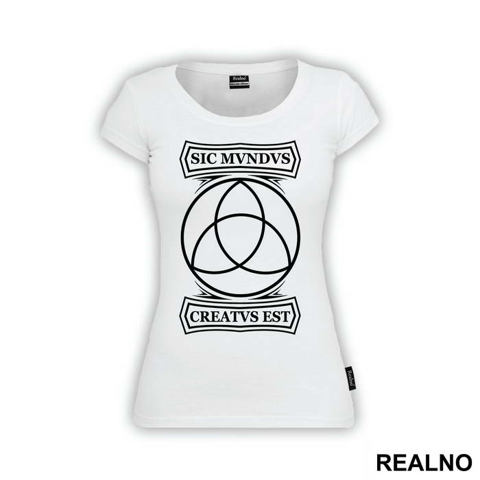 Sic Mvndvs Creatvs Est Logo - Dark
