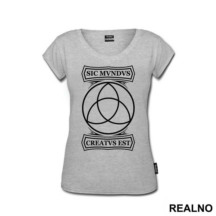 Sic Mvndvs Creatvs Est Logo - Dark