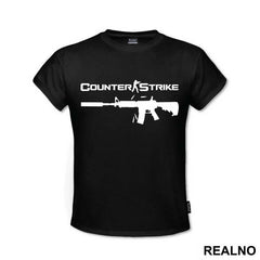 Black M16 - Counter - Strike - CS - Majica