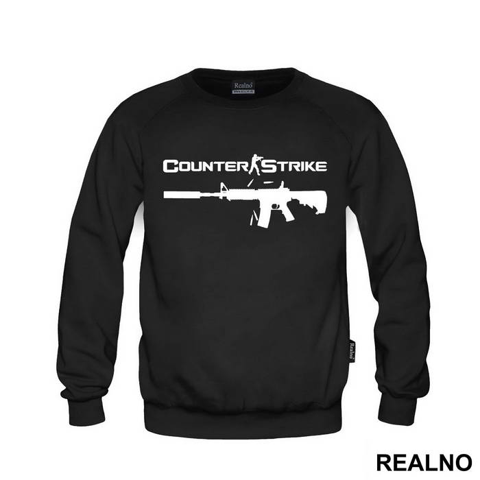 Black M16 - Counter - Strike - CS - Majica