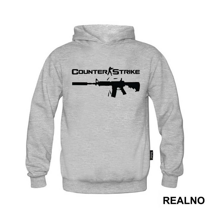 Black M16 - Counter - Strike - CS - Majica