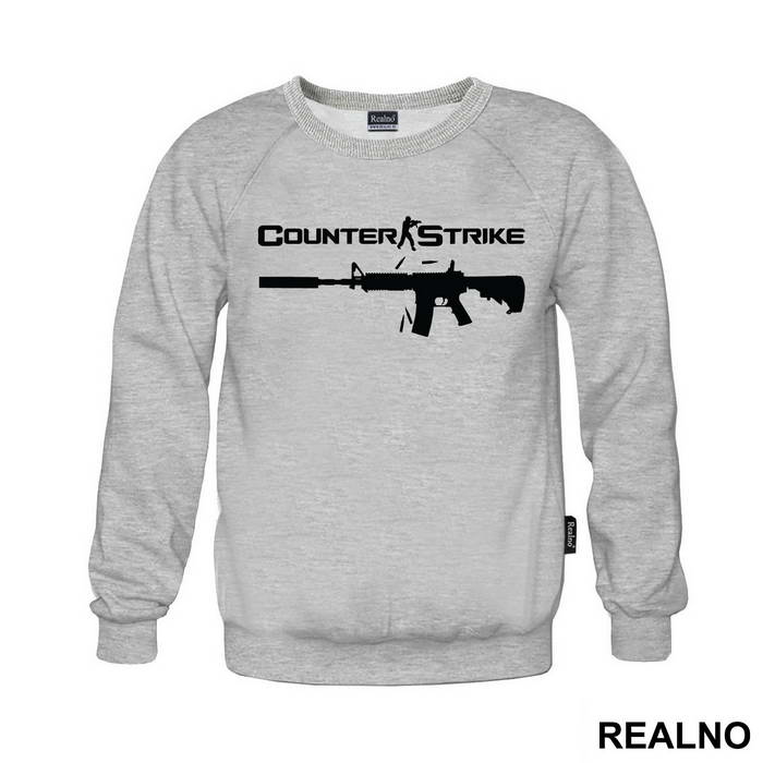 Black M16 - Counter - Strike - CS - Majica
