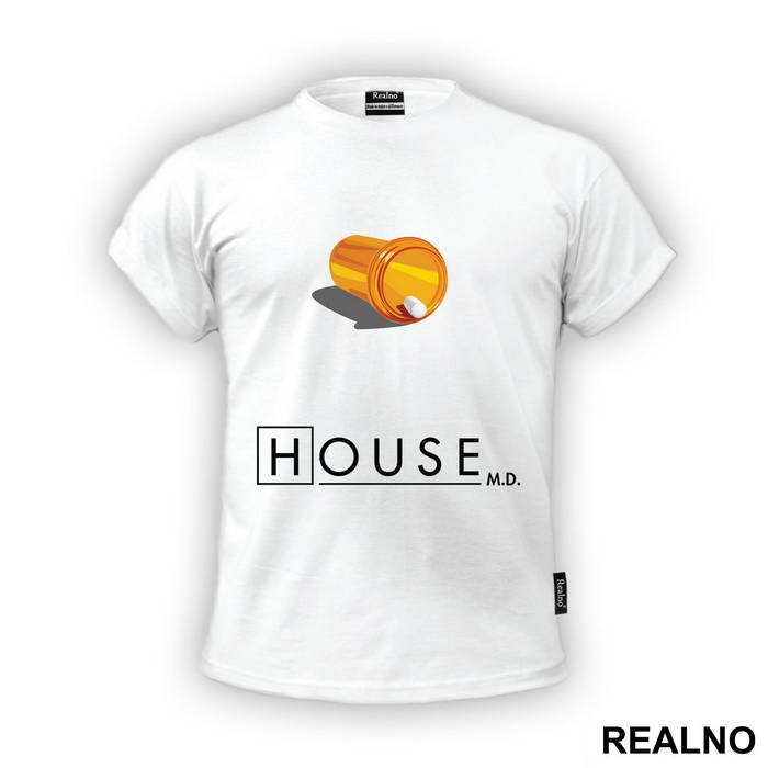 Pill Bottle - House
