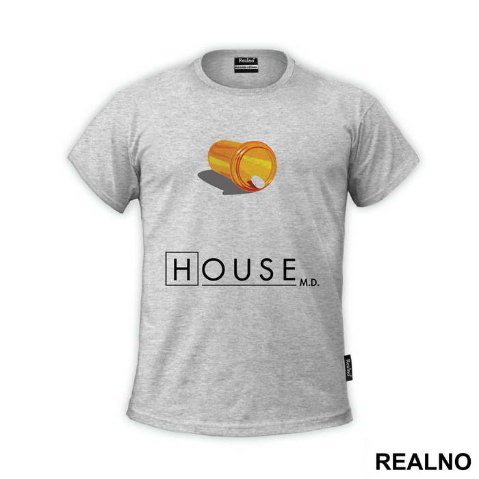 Pill Bottle - House