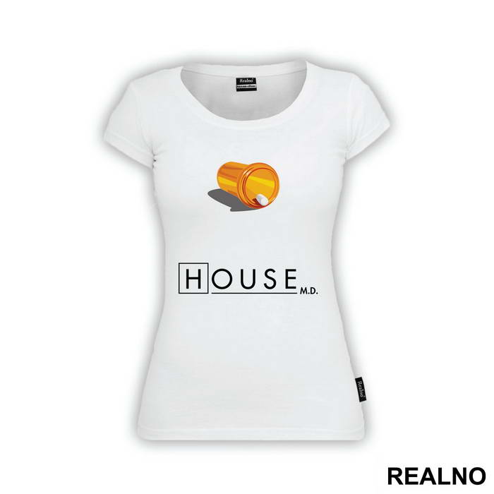 Pill Bottle - House