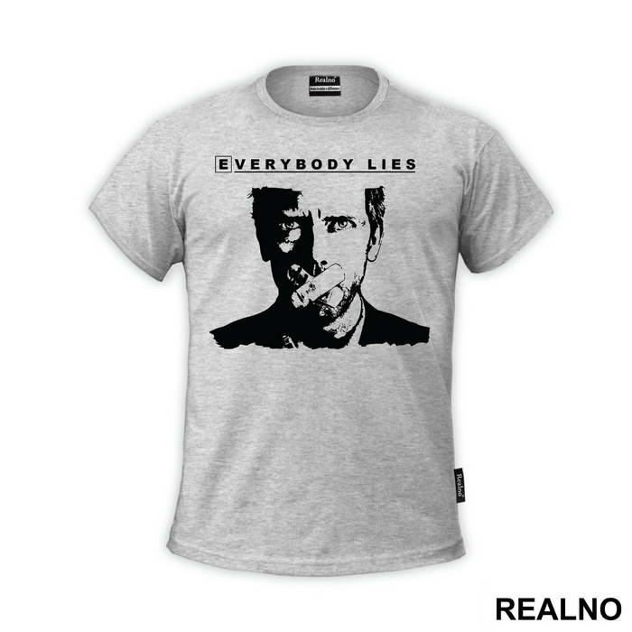 Everybody Lies House Face - House