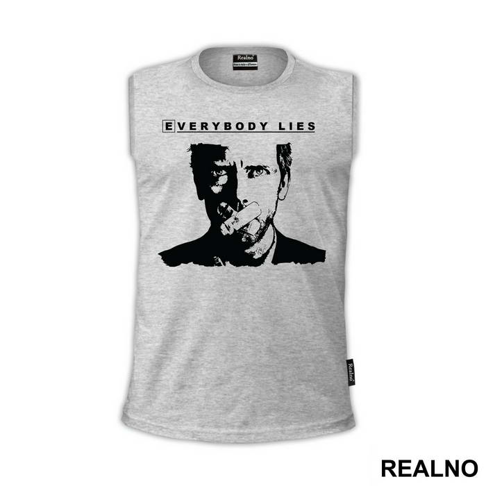 Everybody Lies House Face - House