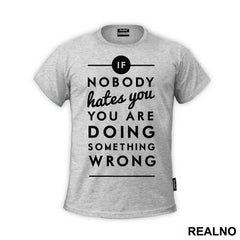 If Nobody Hates You You're Doing Something Wrong - House