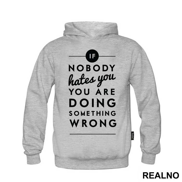 If Nobody Hates You You're Doing Something Wrong - House
