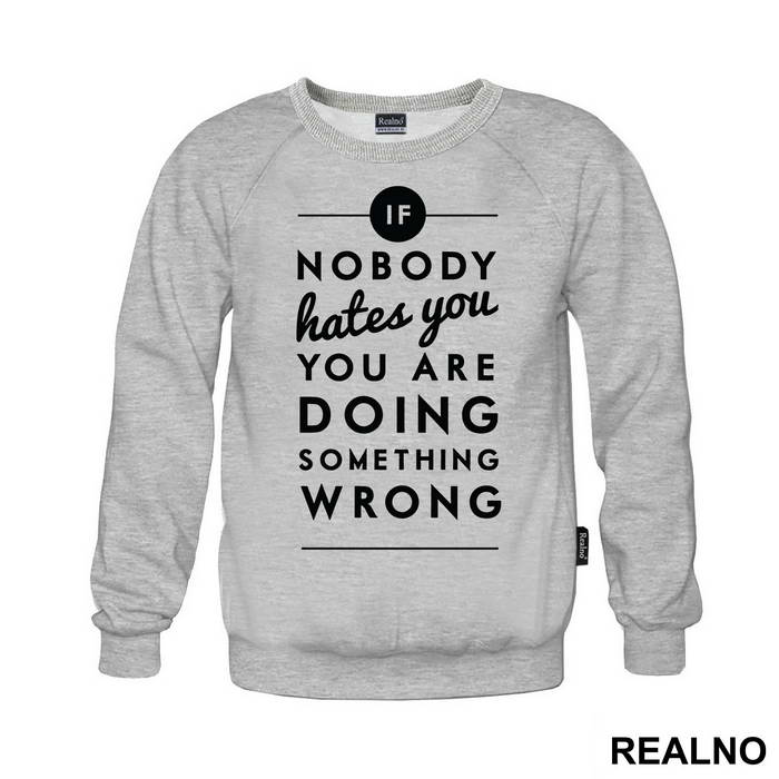 If Nobody Hates You You're Doing Something Wrong - House
