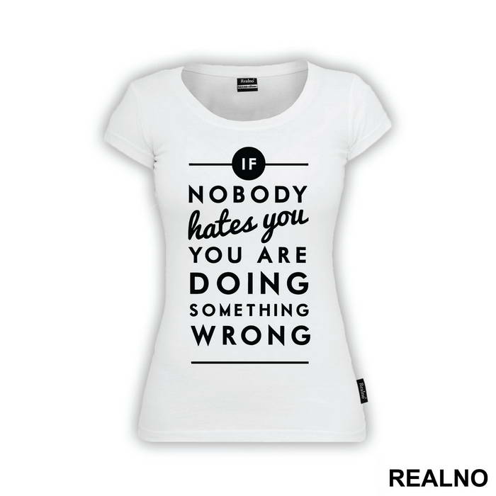 If Nobody Hates You You're Doing Something Wrong - House