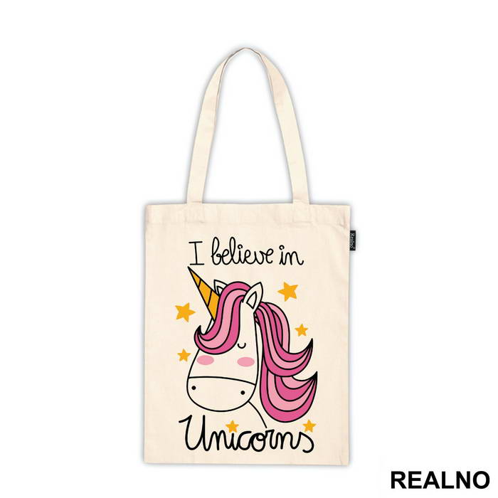 I Believe In Unicorns Pink Hair - Jednorog - Majica