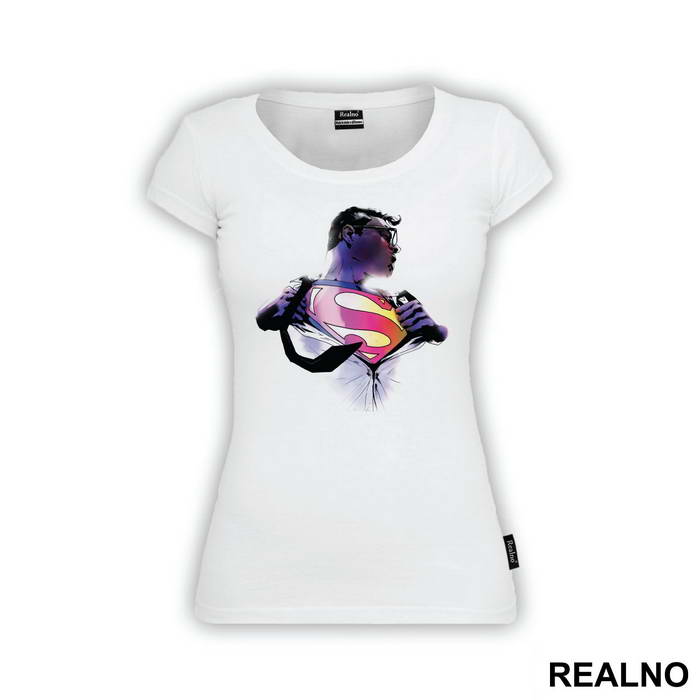 Comicbook Shirt Rip - Superman