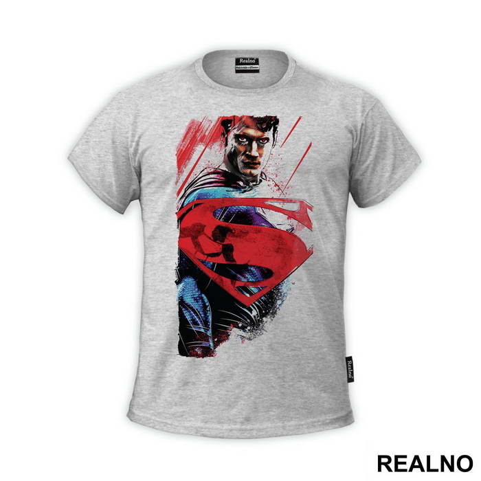 The Man Of Steel Red Eyes - Superman