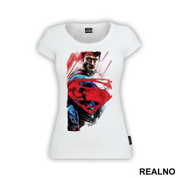 The Man Of Steel Red Eyes - Superman