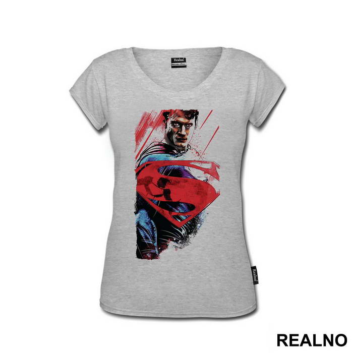 The Man Of Steel Red Eyes - Superman