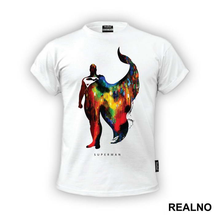 Color Silhouette - Superman