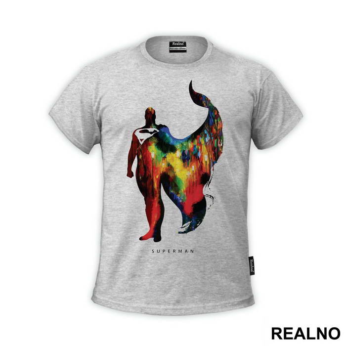 Color Silhouette - Superman