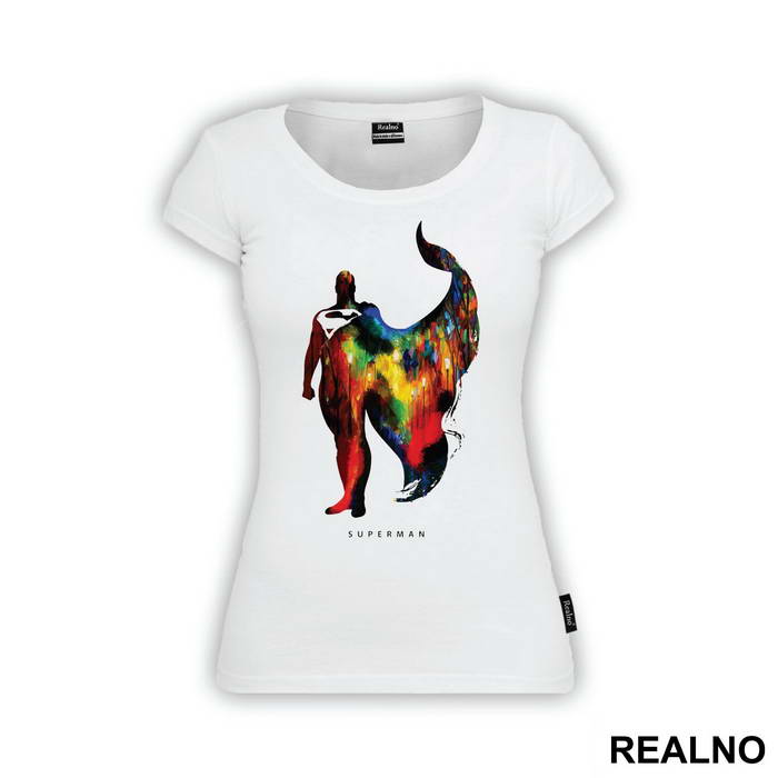 Color Silhouette - Superman