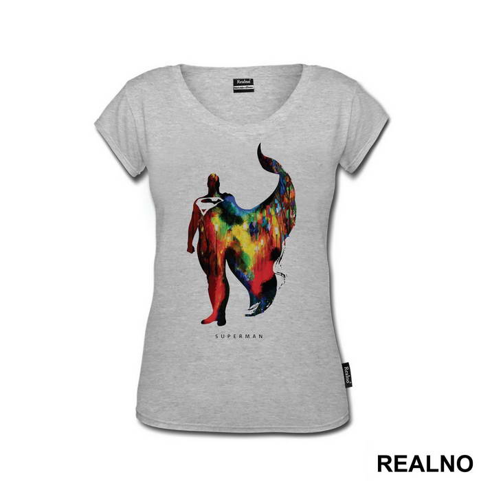 Color Silhouette - Superman