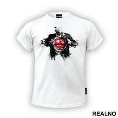Shirt Rip Splash - Superman