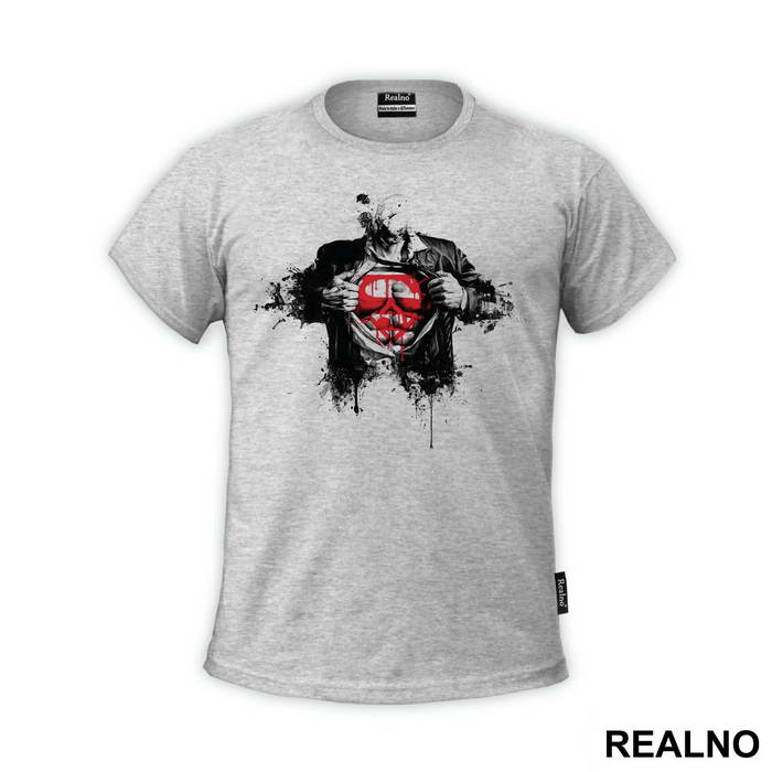 Shirt Rip Splash - Superman
