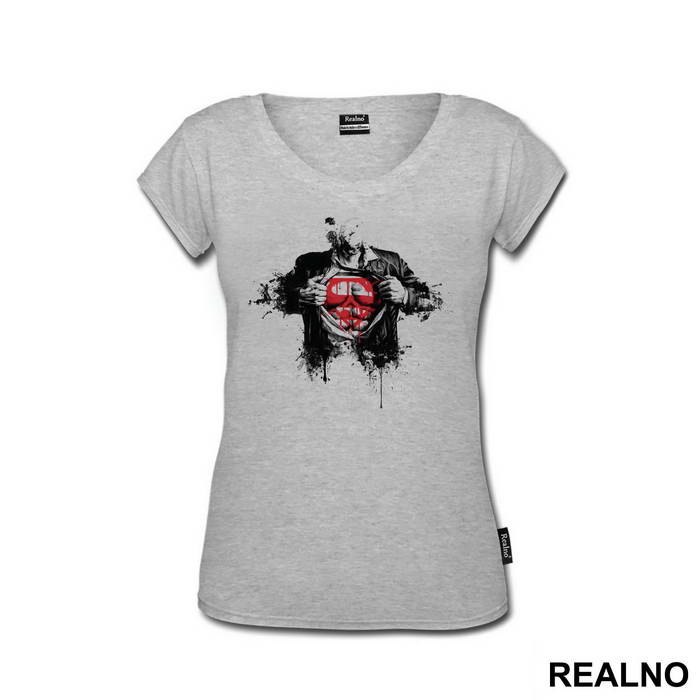 Shirt Rip Splash - Superman