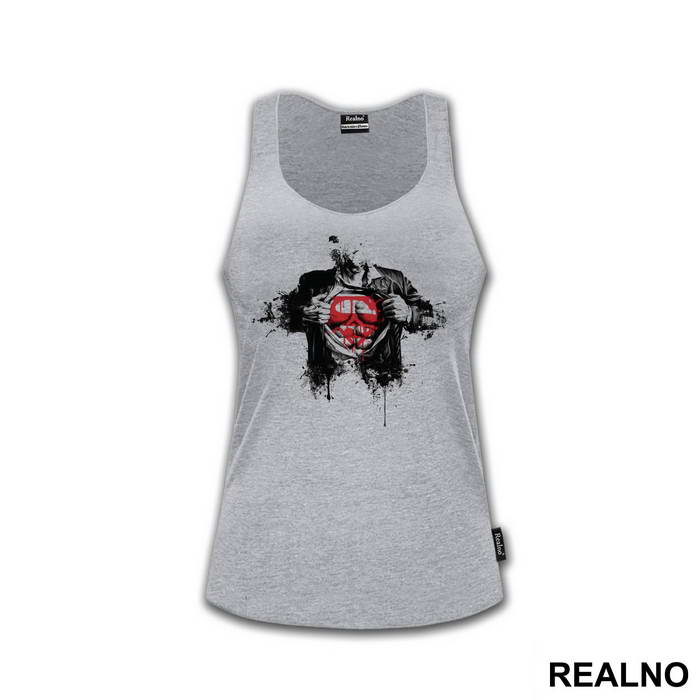 Shirt Rip Splash - Superman
