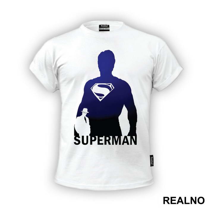 Blue Silhouette - Superman