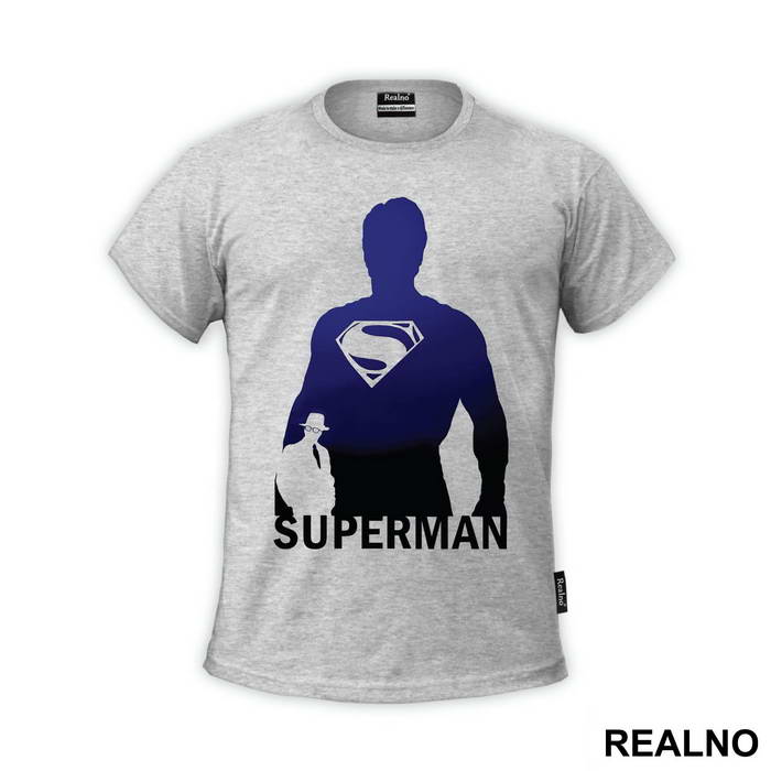 Blue Silhouette - Superman