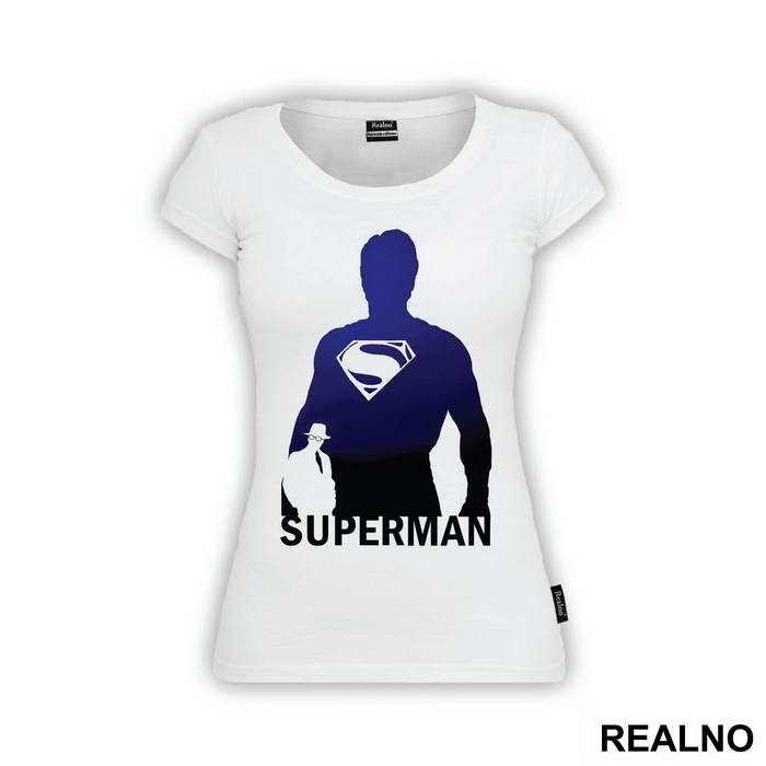 Blue Silhouette - Superman