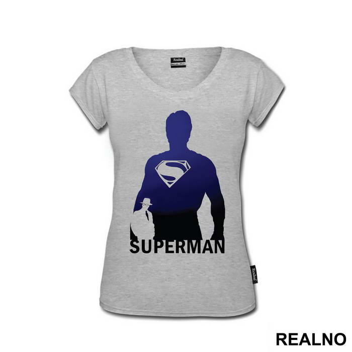 Blue Silhouette - Superman