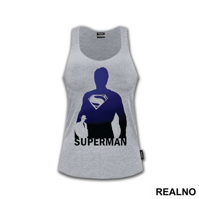 Blue Silhouette - Superman